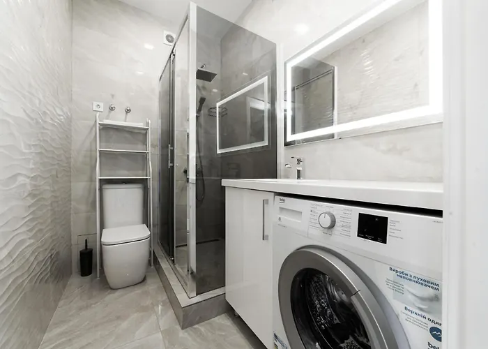 уютные люкс аркадия возле моря Appartement