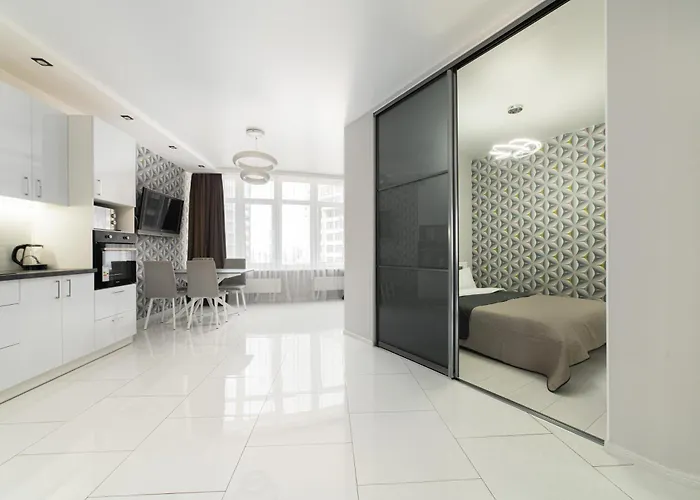 уютные люкс аркадия возле моря Appartement