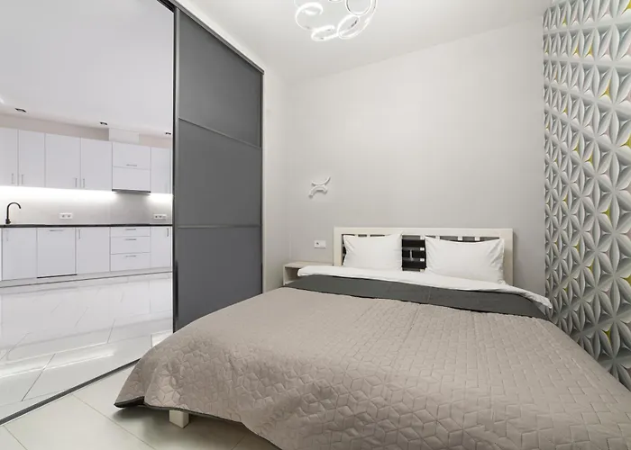 уютные люкс аркадия возле моря Apartamento *